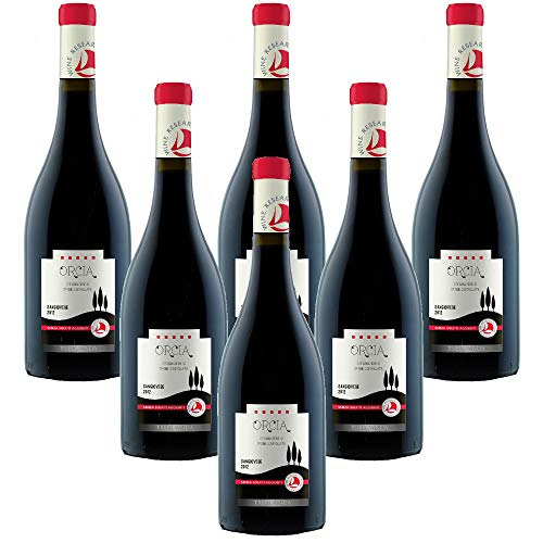Italienischer Rotwein Orcia SanGiovese DOC senza solfiti Trequanda Rossi (6 flaschen 75 cl.) von Trequanda Rossi
