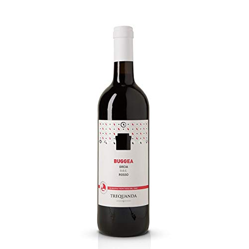 BUGGEA Orcia DOC Italienischer Rotwein aus der Toskana Trequanda-Bauernhof (1 flasche 75 cl.) von Trequanda