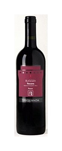 BUGGEA Orcia DOC Italienischer Rotwein aus der Toskana Trequanda-Bauernhof (1 flasche 75 cl.) von Trequanda