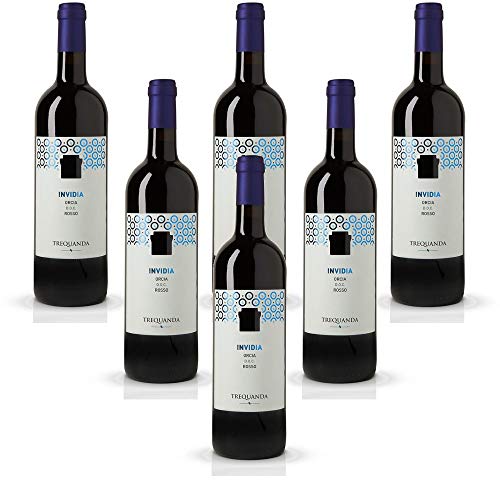 Invidia Orcia DOC Italienischer Rotwein Trequanda-Bauernhof (6 flaschen 75 cl.) von Trequanda