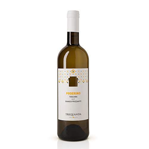 PODERINO IGT Italienischer Weißwein IGT Schaumwein aus der Trequanda Agricultural Company (1 flasche 75 cl.) von Trequanda