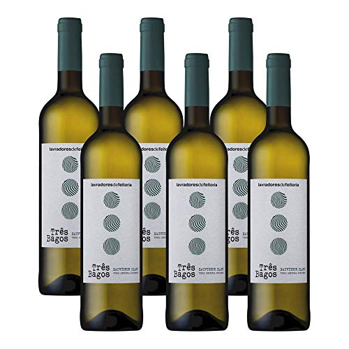 Três Bagos Sauvignon Blanc - Weißwein - 6 Flaschen von Três Bagos