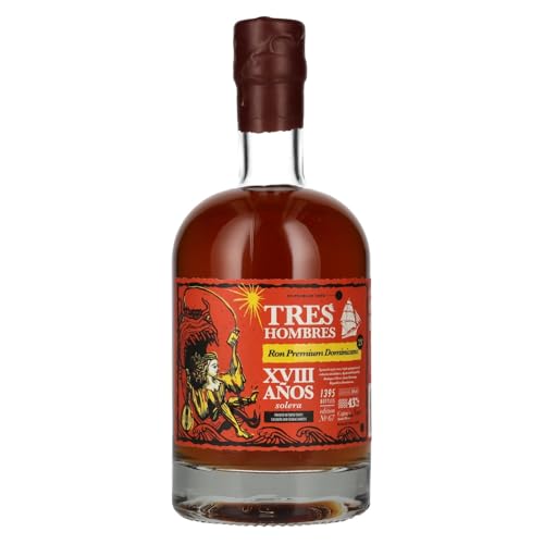 Tres Hombres Republica Dominicana 18 Años Solera Edition 67 2023 43% Vol. 0,5l Tres Hombres Republica Dominicana 18 Años Solera Edition 67 2023 43% Vol. 0,5l von Tres Hombres