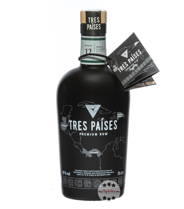 Tres Países Rum (40 % Vol., 0,7 Liter) von Tres Países Rum