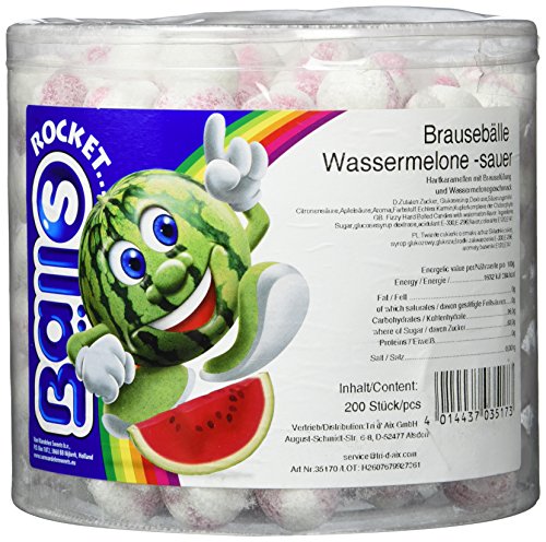 Tri D'Aix Brausebälle Wassermelone, 1er Pack (1 x 1.5 kg) von Tri d'Aix