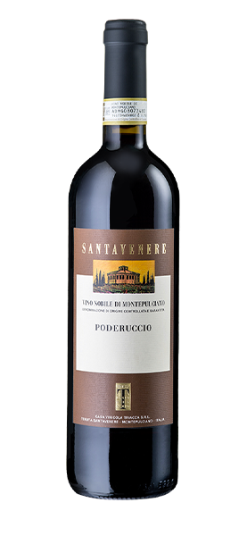 "Poderuccio" Vino Nobile di Montepulciano DOCG 2017 von Triacca Tenuta Santa Venere