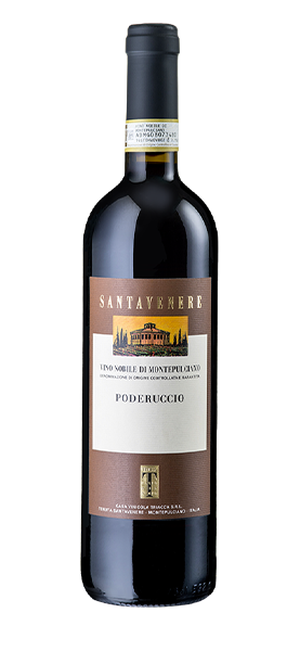 "Poderuccio" Vino Nobile di Montepulciano DOCG 2017 von Triacca Tenuta Santa Venere