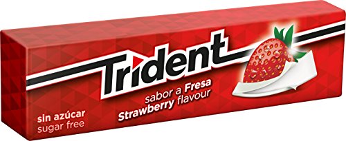 Cadburry - Chicles trident fruit fresa láminas von Trident
