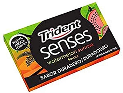 GUM SENSES WATERMELON ein Paket. von Trident