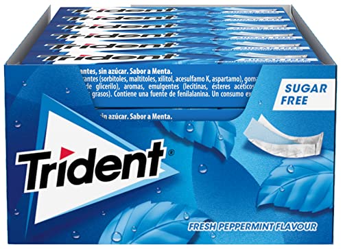 TRIDENT MINT LAMINAS (14 X 12 gr) von Trident