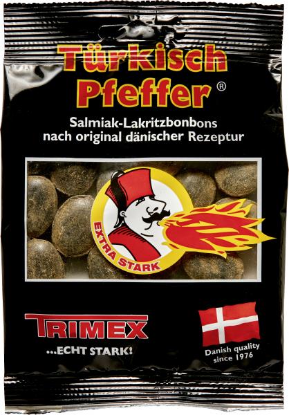 Trimex Türkisch Pfeffer Salmiak-Lakritzbonbons von Trimex