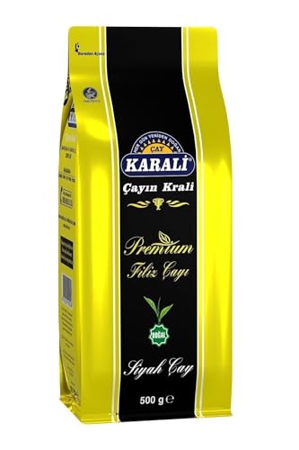 Trinovi Karali Schwarzer Tee, 1X500g, Karali Premium Filiz Cayi, Türkischer Tee, Tee Spezial von Trinovi.com