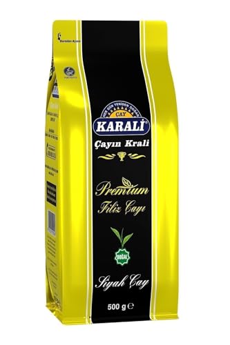Trinovi Karali Türkischer Tee, 1x500g Schwarzertee, Karali Premium Filiz Tee, Rize Cay, Türkischer Schwarztee, Intensiver Geschmack, Perfekt für Frühstück und Nachmittagstee, Lose Blatt Trinovi Karali Türkischer Tee, 1x500g Schwarzertee, Karali Premium Filiz Tee, Rize Cay, Türkischer Schwarztee, Intensiver Geschmack, Perfekt für Frühstück und Nachmittagstee, Lose Blatt von Trinovi.com