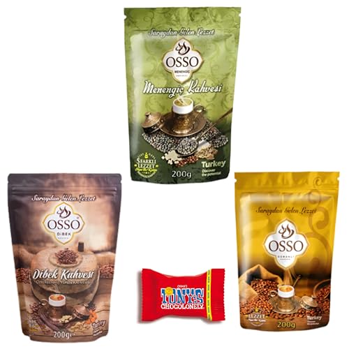 Trinovi Osso Türkischer Menengic,Dibek und Osmanischer Mokka Kaffee, Traditioneller Osmanischer Mokka, Frisch Gemahlen, Intensiver Geschmack, Perfekt für Türkischen Kaffeegenuss Trinovi Osso Türkischer Menengic,Dibek und Osmanischer Mokka Kaffee, Traditioneller Osmanischer Mokka, Frisch Gemahlen, Intensiver Geschmack, Perfekt für Türkischen Kaffeegenuss von Trinovi.com
