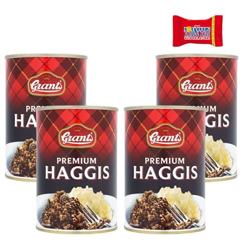 Grant's Premium Haggis – 4er-Pack x 392 g, Traditionelles Schottisches Gericht Grant's Premium Haggis – 4er-Pack x 392 g, Traditionelles Schottisches Gericht von Trinovi