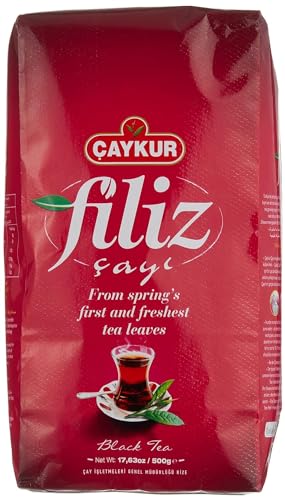 Trinovi Caykur Filiz Schwarzer Tee, 1X500g, Türkischer Tee, Tee Spezial, Beste Qualität aus der Schwarzmeer-Region Trinovi Caykur Filiz Schwarzer Tee, 1X500g, Türkischer Tee, Tee Spezial, Beste Qualität aus der Schwarzmeer-Region von Trinovi