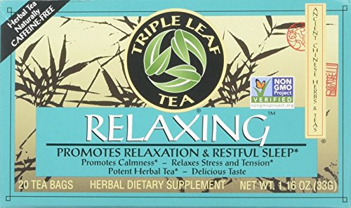 Dreibettzimmer Leaf Tea 0877738 Relaxing Herb Tea - 20 Teebeutel von Triple Leaf Tea