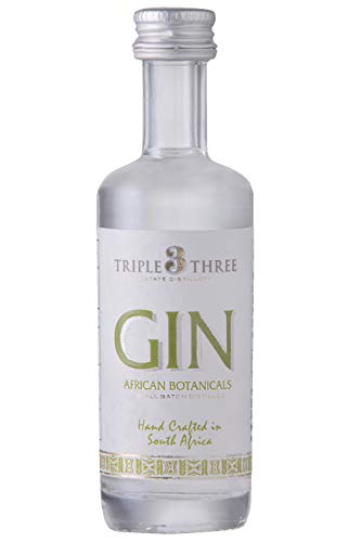 Triple Three GIN African Botanicals 0,05 Liter MINIATUR von Triple Three GIN African Botanicals 0,05 Liter MINIATUR