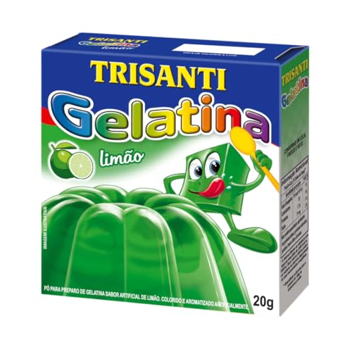 TRISANTI Wackelpudding Limette - Gelatina Limão, 20g von Trisanti