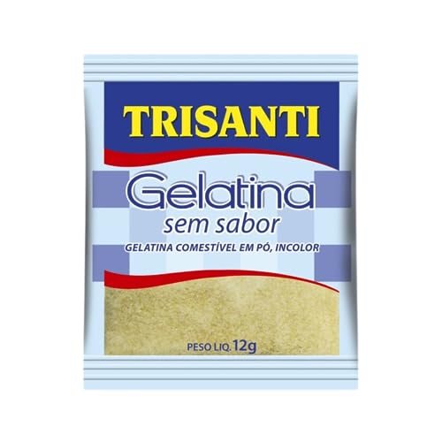 TRISANTI Wackelpudding ohne Geschmack - Gelatina sem Sabor, 12g von Trisanti