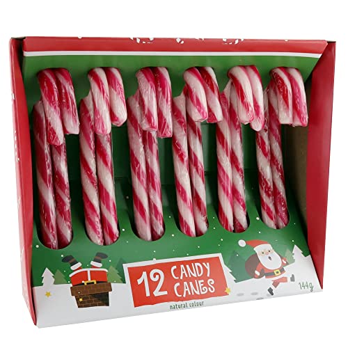 Trixie's 12 Zuckerstangen - Candy Canes - Erdbeergeschmack, rot weiß - 12 Stück, je 12 g Trixie's 12 Zuckerstangen - Candy Canes - Erdbeergeschmack, rot weiß - 12 Stück, je 12 g von Trixie's