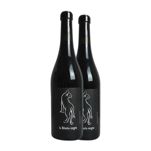 Troç d'en Ros La Béstia Negra Empordà Alterung 75 cl (Schachtel mit 2 Flaschen von 75 cl) von Distribuidor