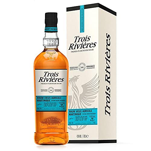FRANZÖSISCHE PLANTAGE RHUM TEELING WHISKEY 70 CL IN EINER KISTE FRANZÖSISCHE PLANTAGE RHUM TEELING WHISKEY 70 CL IN EINER KISTE von Trois Rivieres
