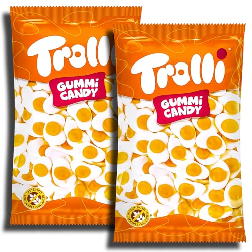 2 er Pack Trolli XXL Fruchtgummi Spiegeleier 2 x 1kg 2 er Pack Trolli XXL Fruchtgummi Spiegeleier 2 x 1kg von Trolli