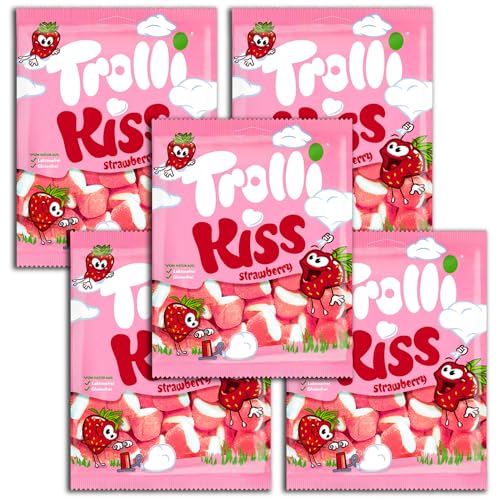 5 er Pack Trolli Strawberry Kiss 5 x 150g 5 er Pack Trolli Strawberry Kiss 5 x 150g von Trolli