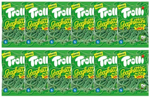 Spaghettini sour Apfel 100g von Trolli