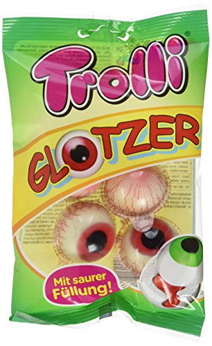 Trolli Fruchtgummi Glotzer gefüllt, 21er Pack (21 x 75 g) von Trolli