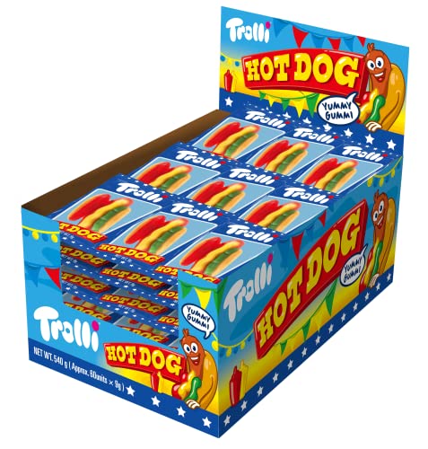 Trolli Hot Dog Süßigkeiten 60 von Trolli