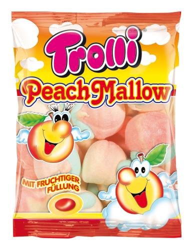 Trolli Peach Mallow gefüllt, 4-er Pack (4 x 150 g) von Trolli