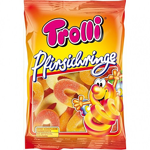 Trolli Pfirsichringe 200 g (1er Pack) von Trolli