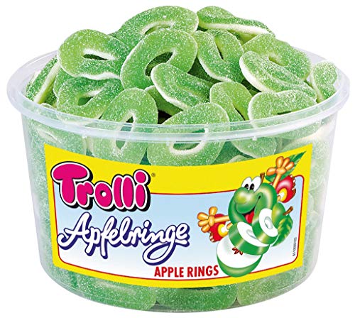 Trolli - Saure Apfelringe - Schaumgummi - Fruchtgummi - 150St/1200g Trolli - Saure Apfelringe - Schaumgummi - Fruchtgummi - 150St/1200g von Trolli
