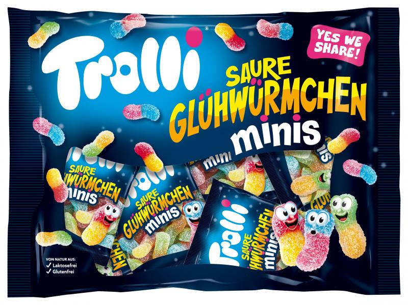 Trolli Saure Glühwürmchen Minis von Trolli