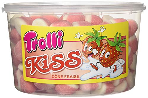 Trolli Schaum-Erdbeeren, 2-er Pack (2 x 975g) von Trolli