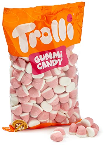 Trolli Schaumerdbeeren, 4er Pack (4 x 1 kg) von Trolli