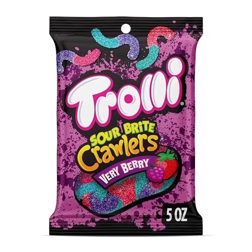 Trolli Sour Brite Crawlers| Very Berry Flavor| 5 oz von Trolli