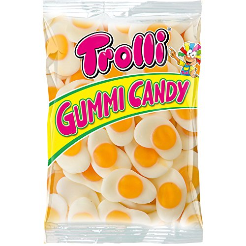 Trolli Spiegeleier aus Fruchtgummi mit Schaumzucker 1 KG von Trolli