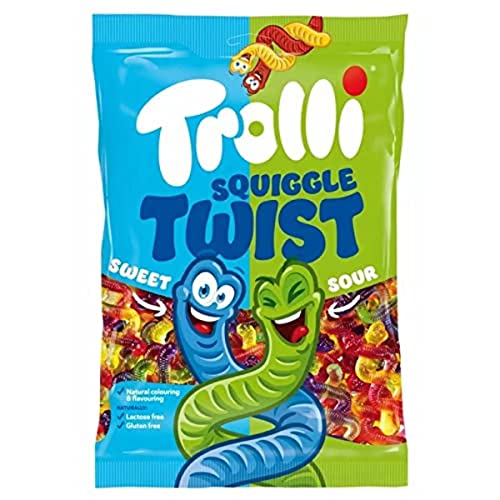 Trolli Squiggles Twist, 175g von Trolli