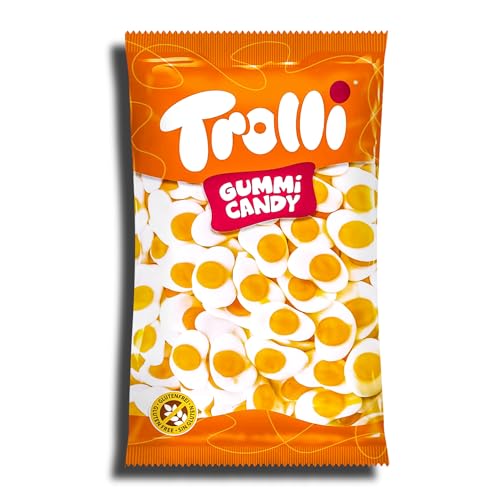 Trolli XXL Fruchtgummi Spiegeleier 1kg Spiegeleier aus Fruchtgummi und Schaumzucker Trolli XXL Fruchtgummi Spiegeleier 1kg Spiegeleier aus Fruchtgummi und Schaumzucker von Trolli
