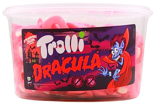 Trolli mini Dracula Schaumzucker-Gummibonbons, 3er Pack (3 x 1050g) von Trolli