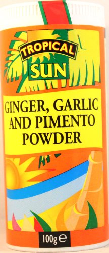 Tropical Sun Ginger, Garlic & Pimento Powder, 100gms Tropical Sun Ginger, Garlic & Pimento Powder, 100gms von Tropical Sun