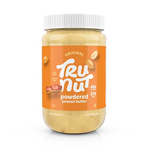 Tru-Nut Erdnussbutter Pulver, 453g - Veganes Protein - Glutenfrei - Proteinreich - Klassicher Geschmack von Tru-Nut
