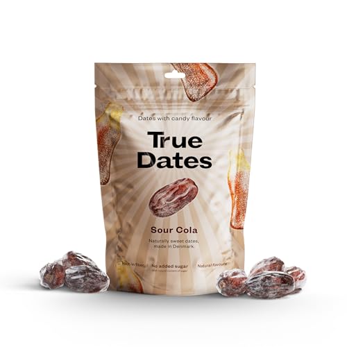 True Dates - Sour Cola | natürlich aromatisierte Datteln | saurer Colageschmack | 100 g von True Gum