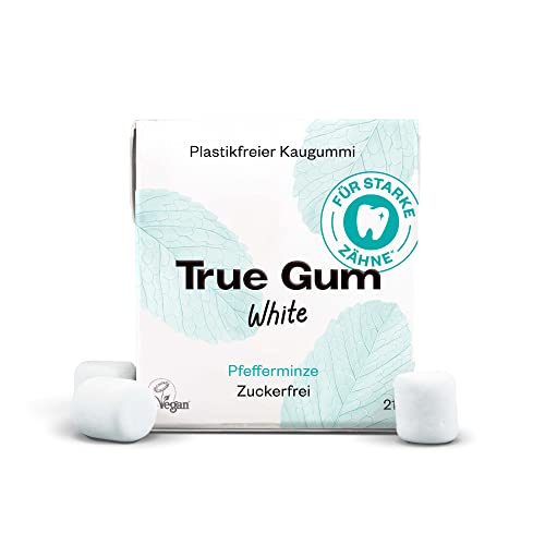 True Gum 10er Set: WHITE | Plastikfreier Kaugummi | Biologisch Abbaubar | Vegan | 10 x 21 g, 210 g True Gum 10er Set: WHITE | Plastikfreier Kaugummi | Biologisch Abbaubar | Vegan | 10 x 21 g, 210 g von True Gum