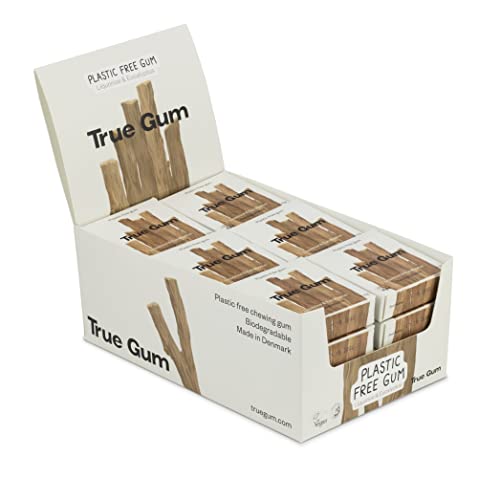True Gum 24er Display: LAKRITZE & EUKALYPTUS | Plastikfreier Kaugummi | Biologisch Abbaubar | Vegan | 24 x 21 g, 504 g True Gum 24er Display: LAKRITZE & EUKALYPTUS | Plastikfreier Kaugummi | Biologisch Abbaubar | Vegan | 24 x 21 g, 504 g von True Gum