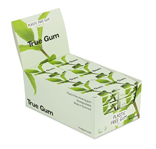 True Gum 24er Display: MINZE | Plastikfreier Kaugummi | Biologisch Abbaubar | Vegan | 24 x 21 g, 504 g True Gum 24er Display: MINZE | Plastikfreier Kaugummi | Biologisch Abbaubar | Vegan | 24 x 21 g, 504 g von True Gum