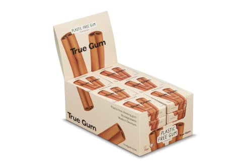 True Gum 24er Display: ZIMT | Plastikfreier Kaugummi | Biologisch Abbaubar | Vegan | 24 x 21 g, 504 g True Gum 24er Display: ZIMT | Plastikfreier Kaugummi | Biologisch Abbaubar | Vegan | 24 x 21 g, 504 g von True Gum